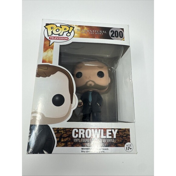 Television Funko Pop Supernatural CROWLEY #200 - Picture 2 of 9